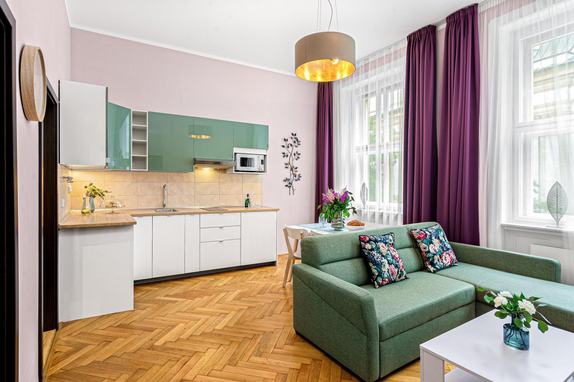 Oasis Apartments At Charles Square Prag Exteriör bild